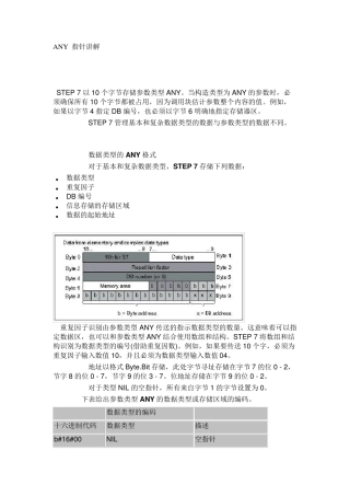 S7300400PLCANY指针使用详解