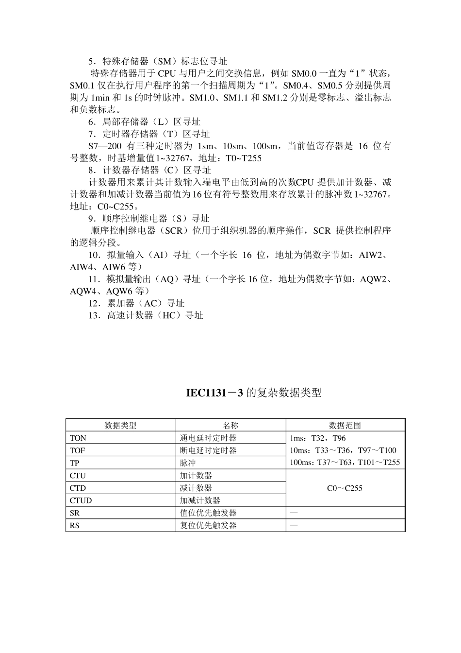 s7—200CPU存储器的范围2013_第3页