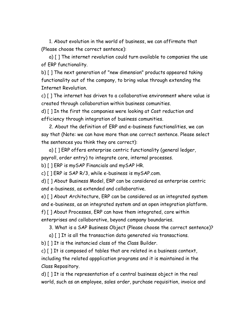 SAPFIReviewQuestion(SAPFICO资格认证部分试题)_第1页