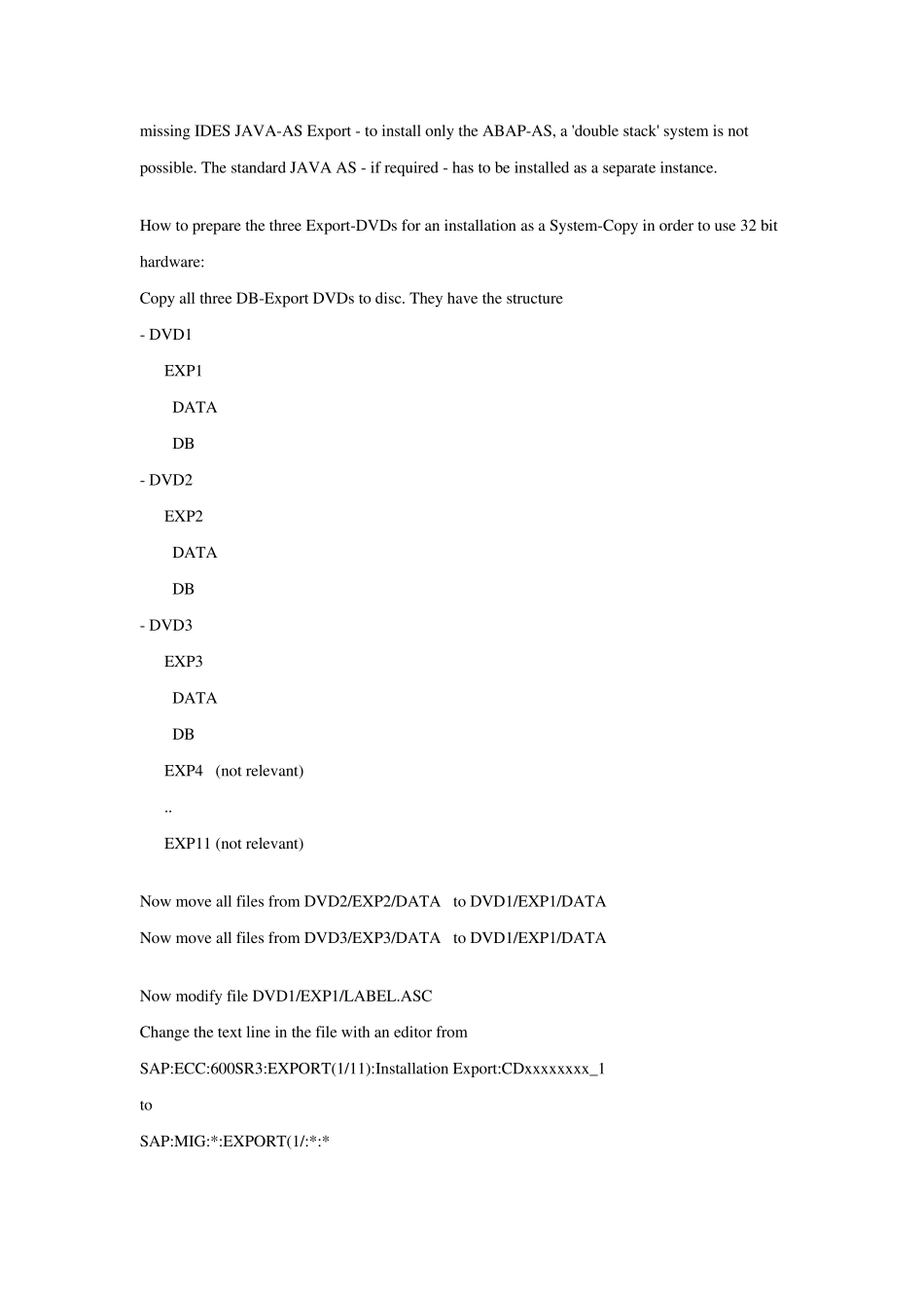 SAPIDESECC6SR3EHP432bit安装注意事项_第2页