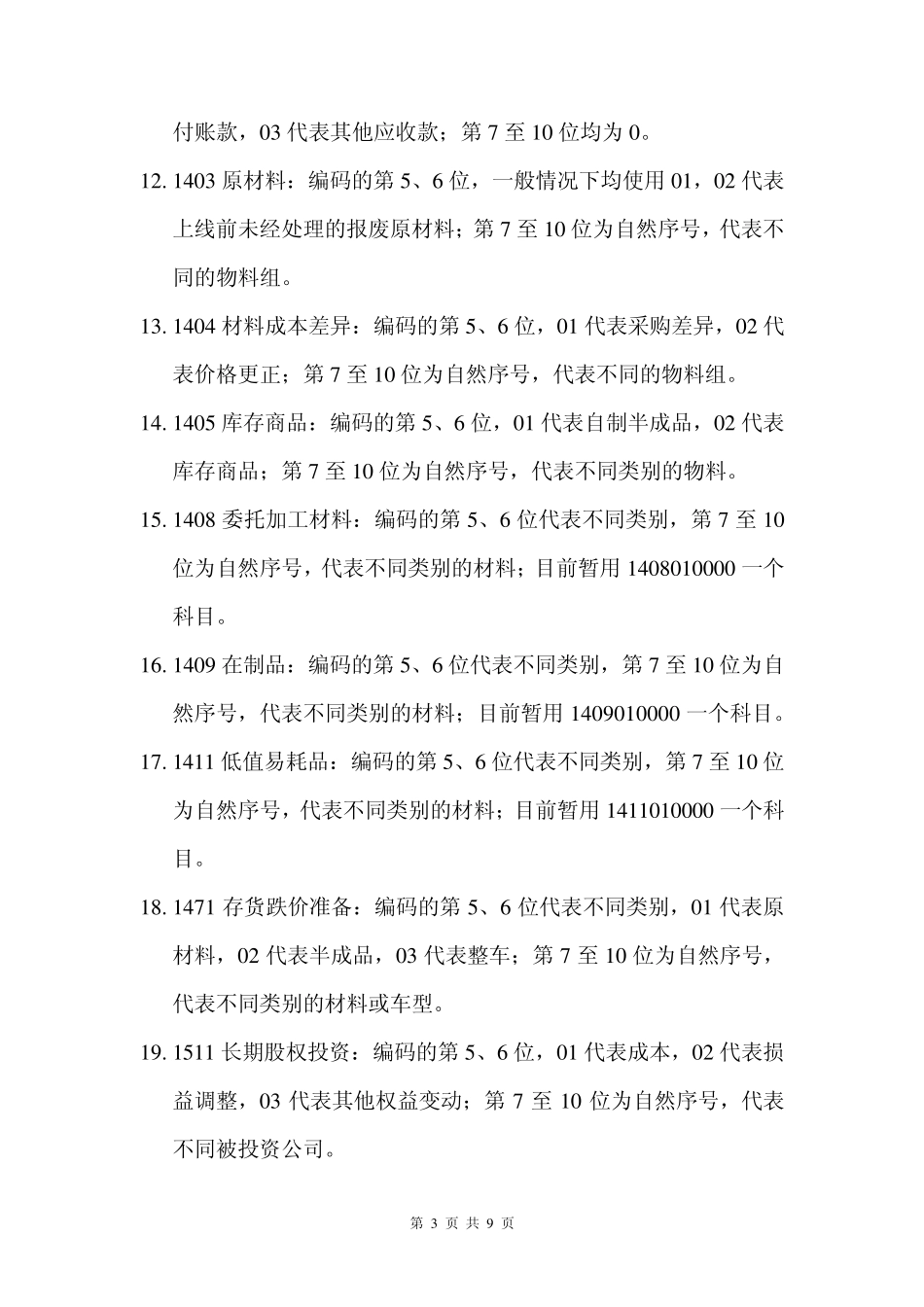SAP会计科目的设置与编码规则_第3页