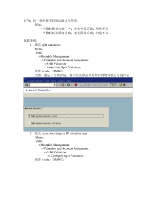 SAP分割评估介绍
