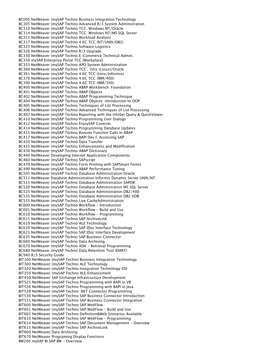 SAP课程列表_第2页