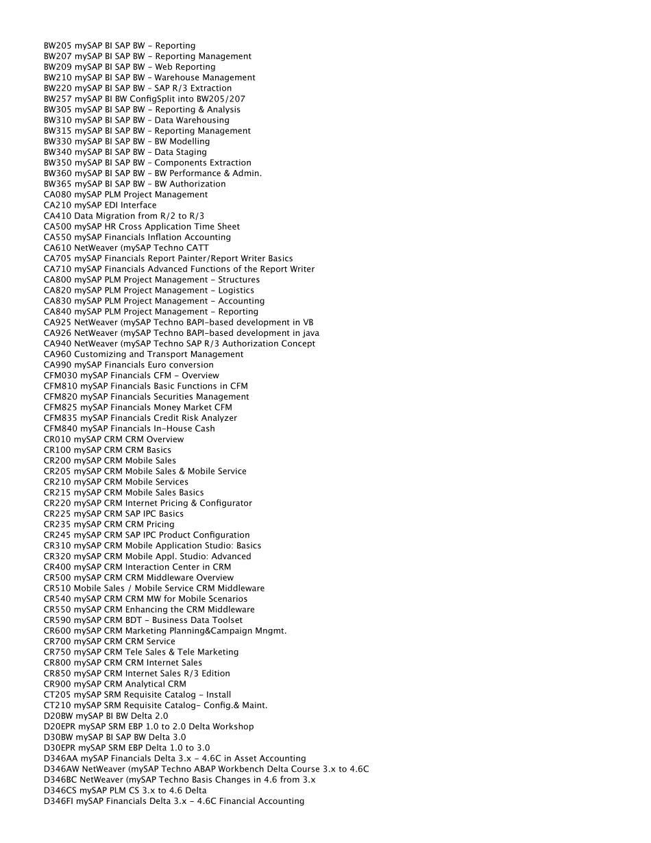 SAP课程列表_第3页