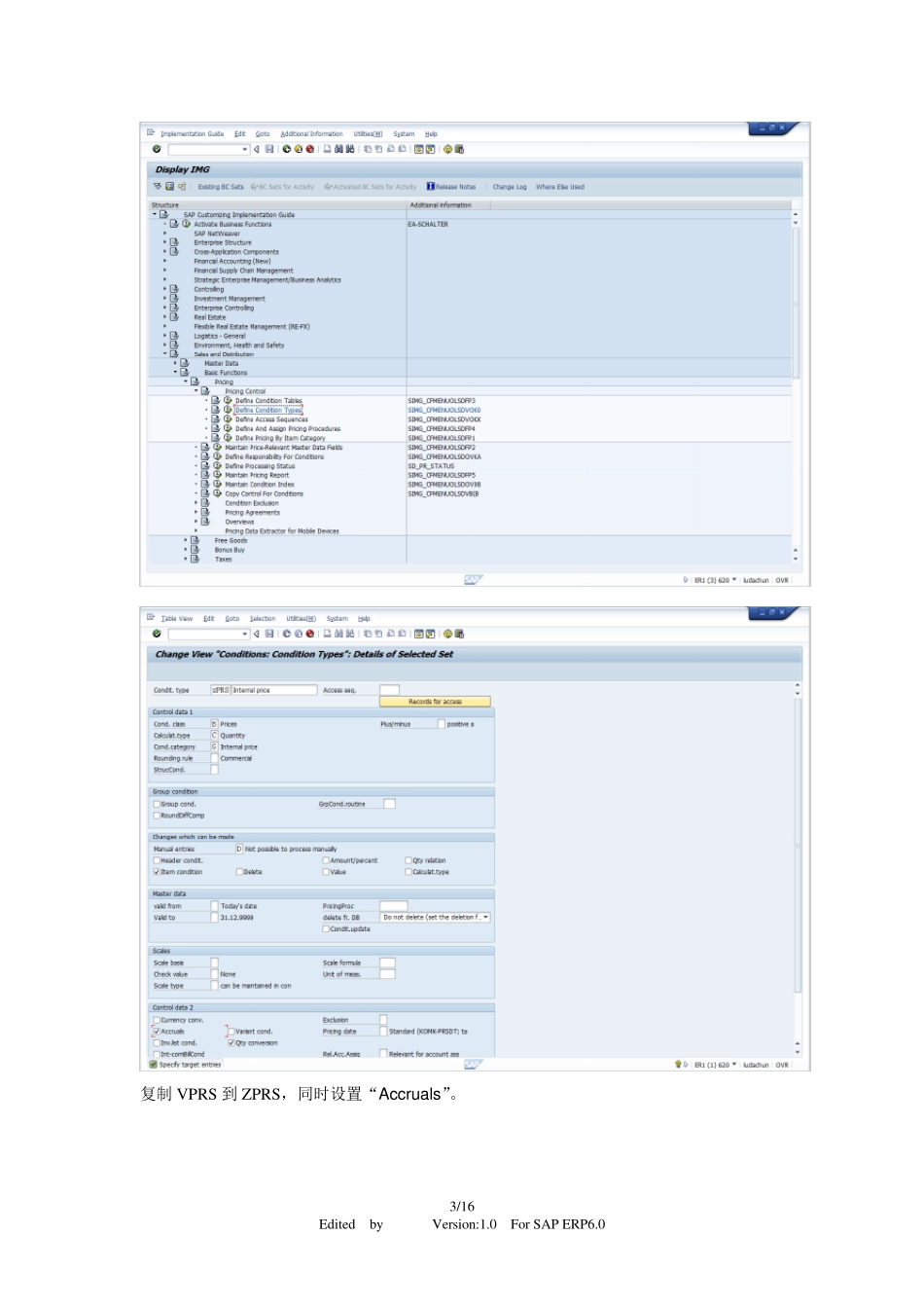 SAP销售启用发出商品业务配置及操作手册V1.0_第3页