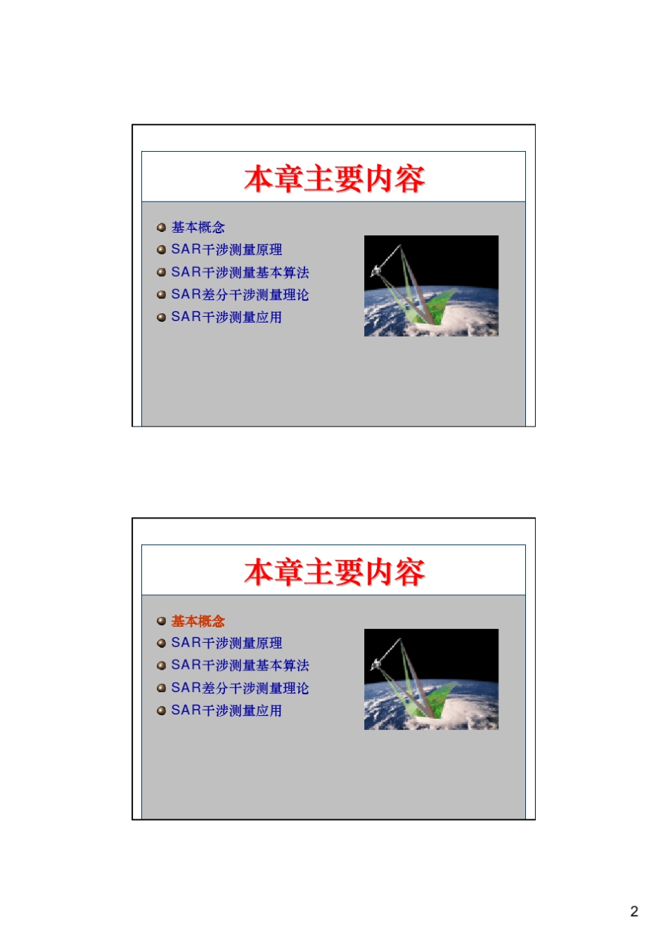 SAR干涉测量_第2页