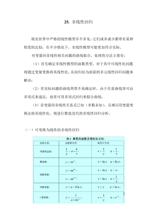 SAS学习系列25.非线性回归