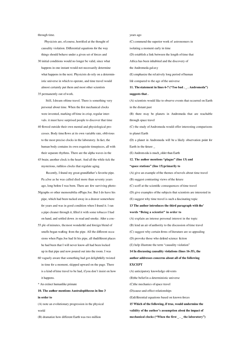 SATOG阅读文本TEST3_第2页