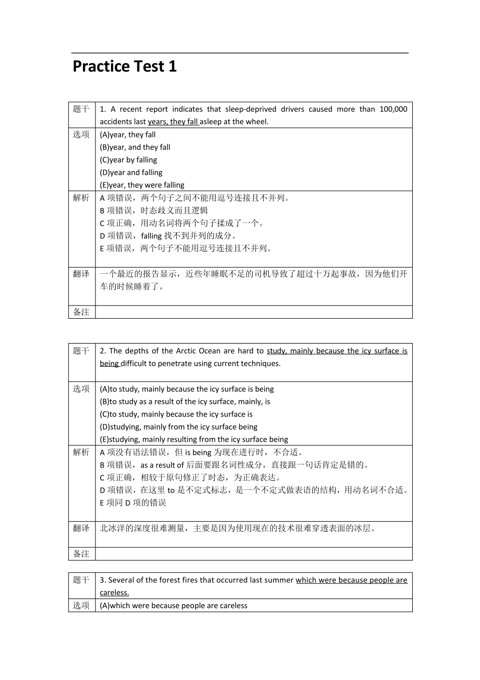 SATOG全部十套题语法部分分析_第2页