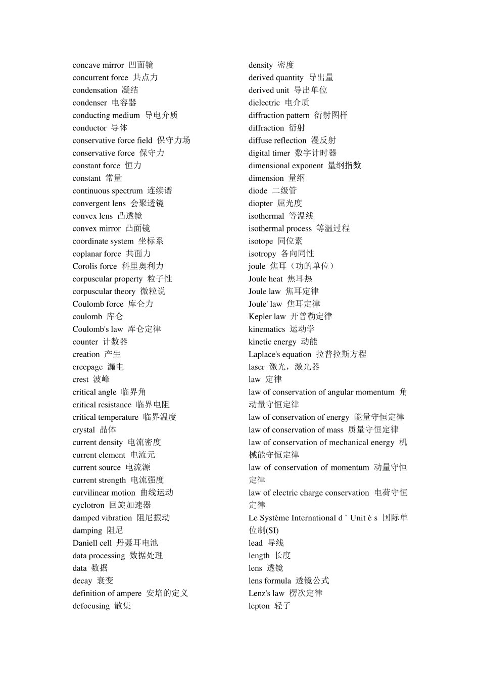 SAT物理词汇_第3页