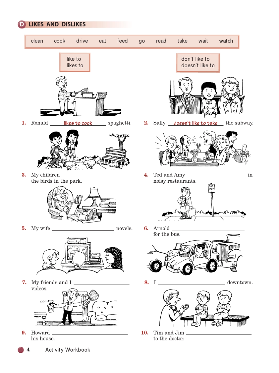 SBS朗文国际英语教程第2册学生练习册_第3页