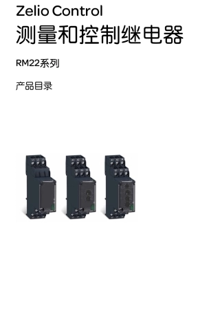 SchneiderZelio控制继电器_RM22