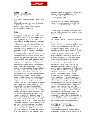 Schrodingerwhatislife