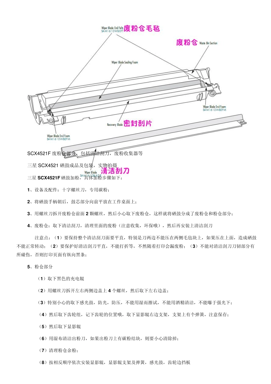 SCX4321硒鼓加粉全面攻略_第2页