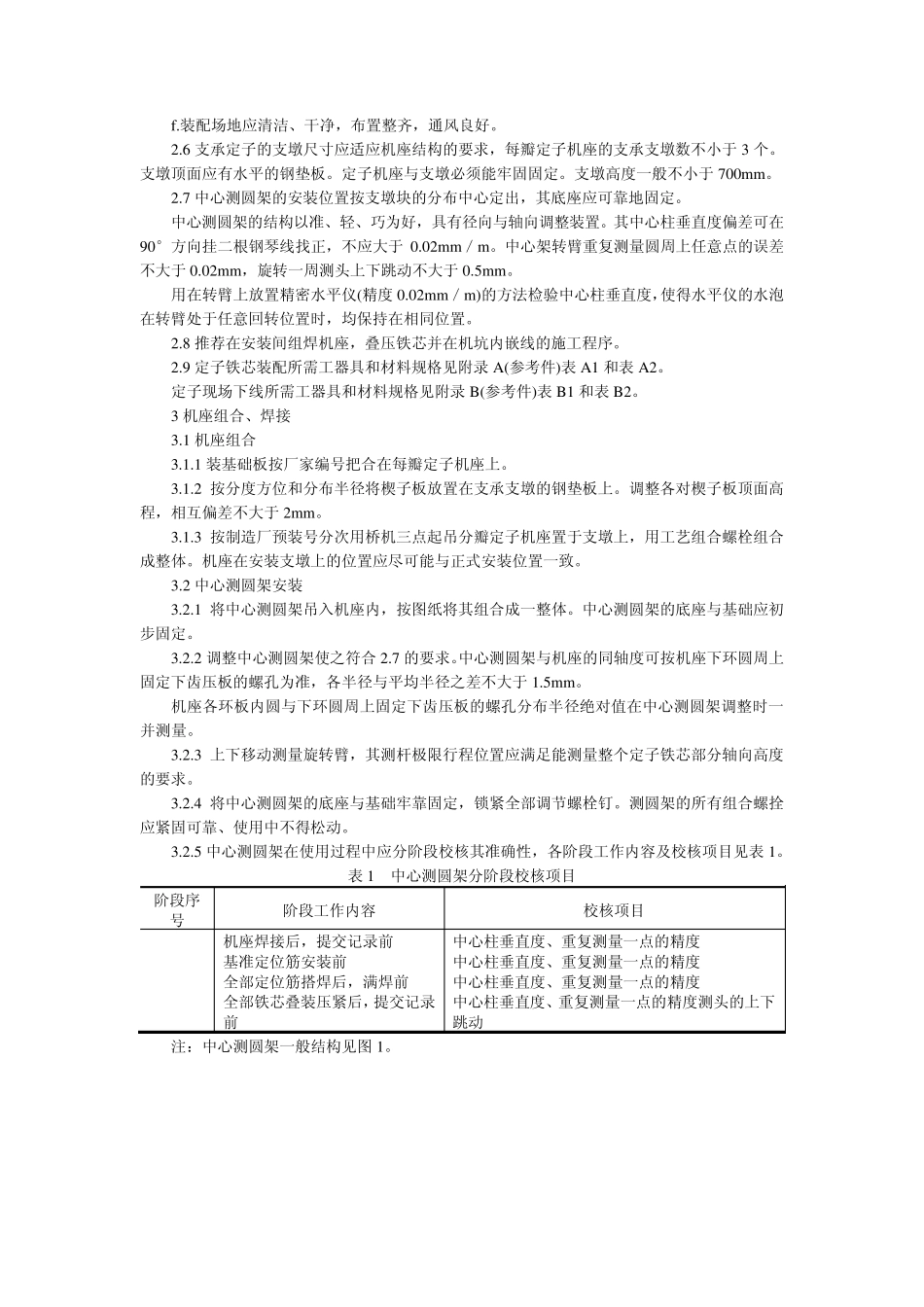 SD28788水轮发电机定子现场装配工艺导则_第2页