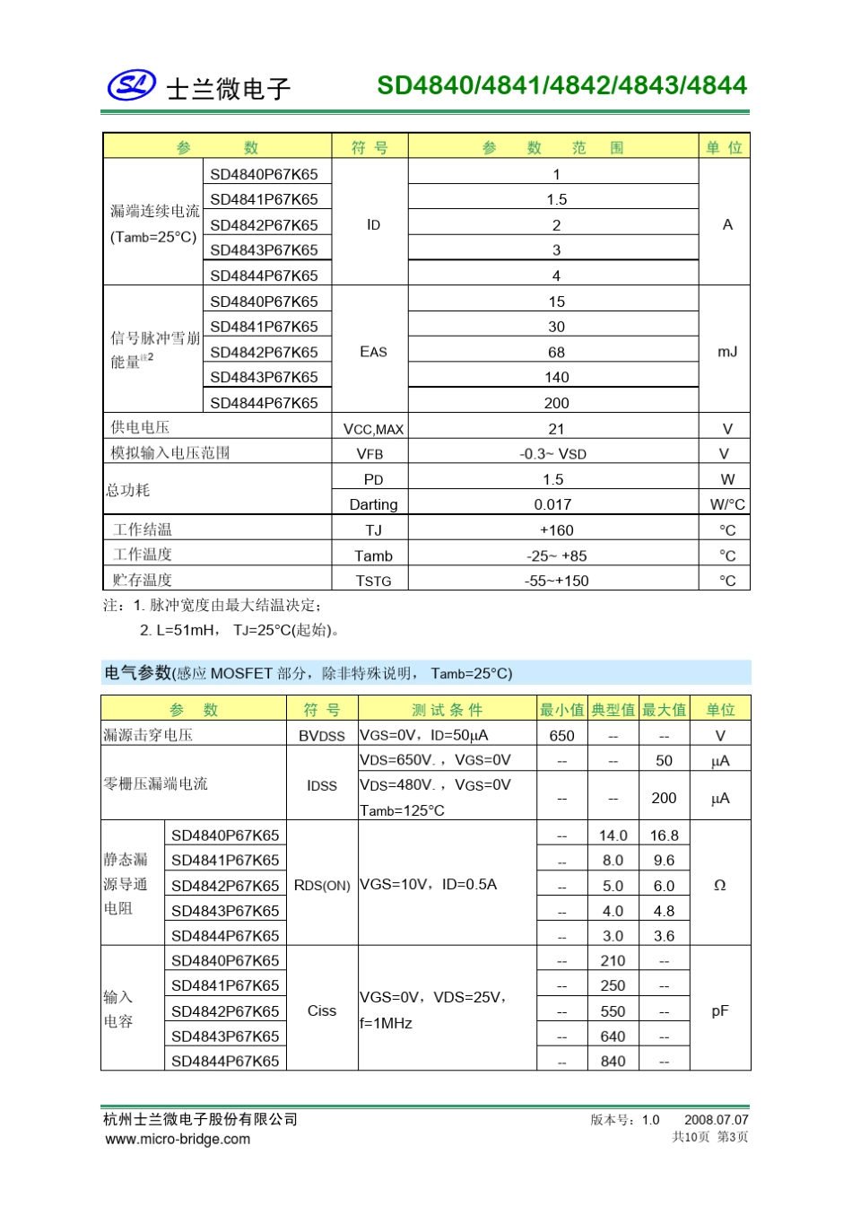 SD4840,SD4841,SD4842,SD4843,SD4844AZ_第3页