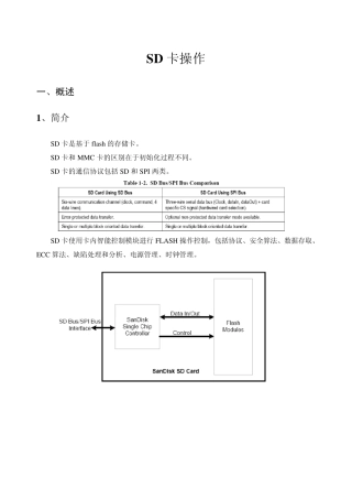 SD卡中文学习笔记