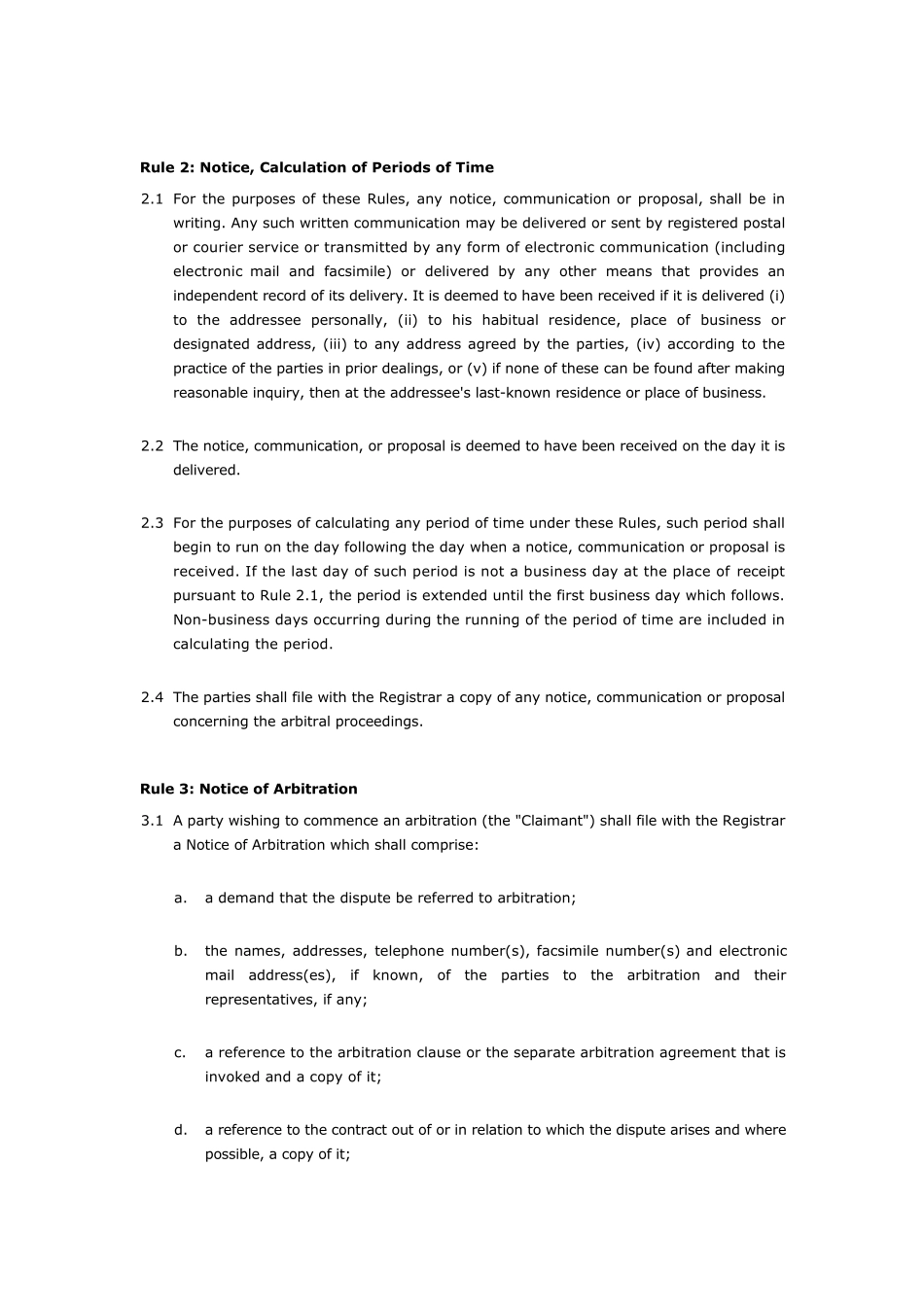 SIAC新加坡国际仲裁条款英文版_第3页