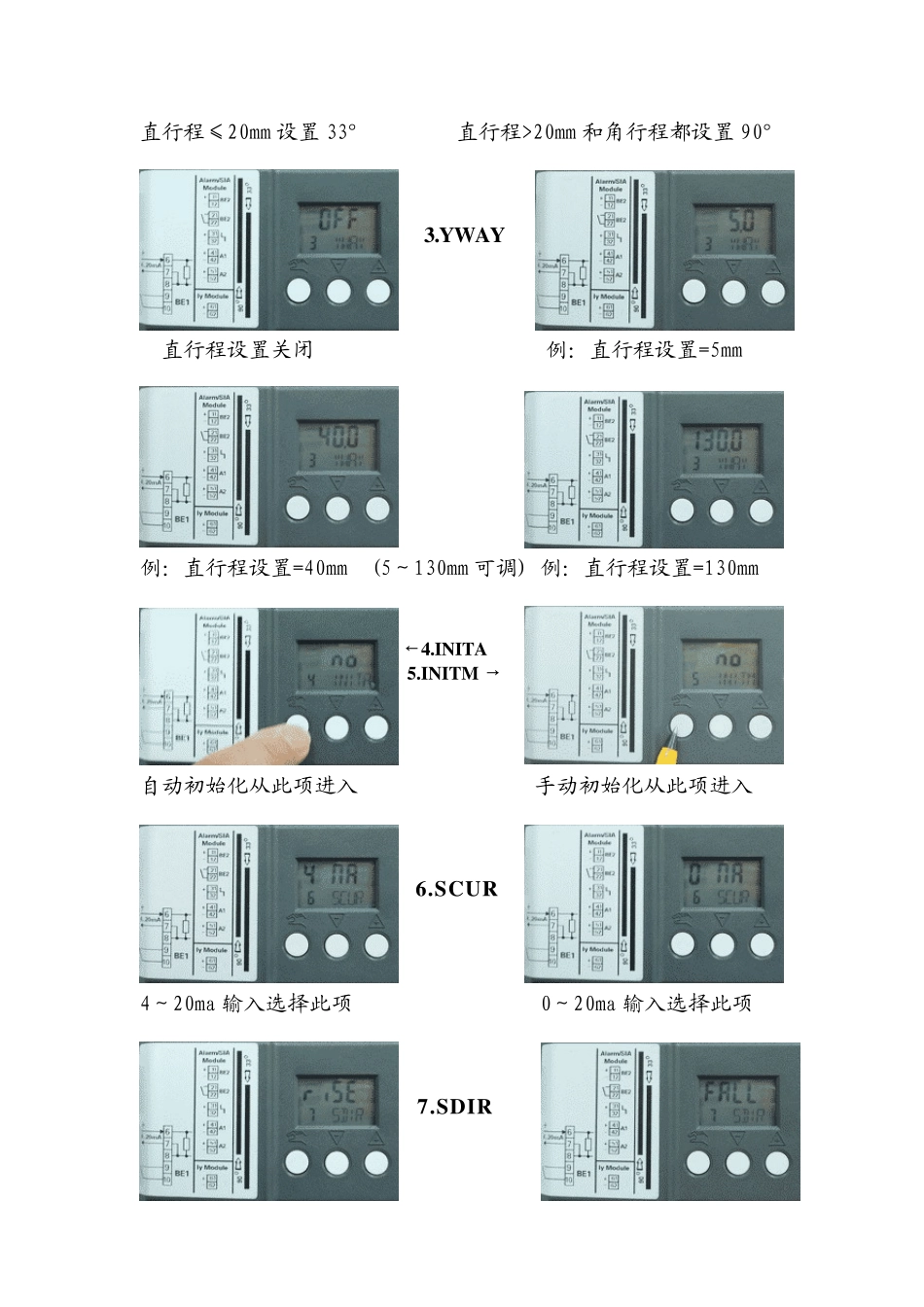 SIEMENSPS2阀门定位器各个设置参数的功能展示_第2页