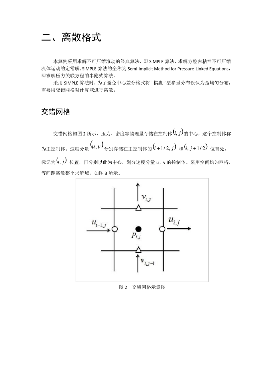 SIMPLE算法求解方腔内粘性不可压流动_第3页