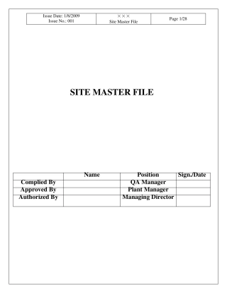SITEMASTERFILE