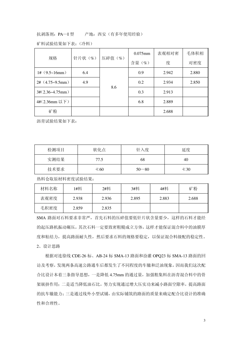SMA13上面层(SBS改性沥青)配合比优化设计及施工质量控制_第3页