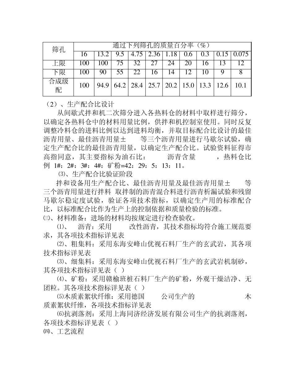 sma13沥青上面层开工报告_第3页