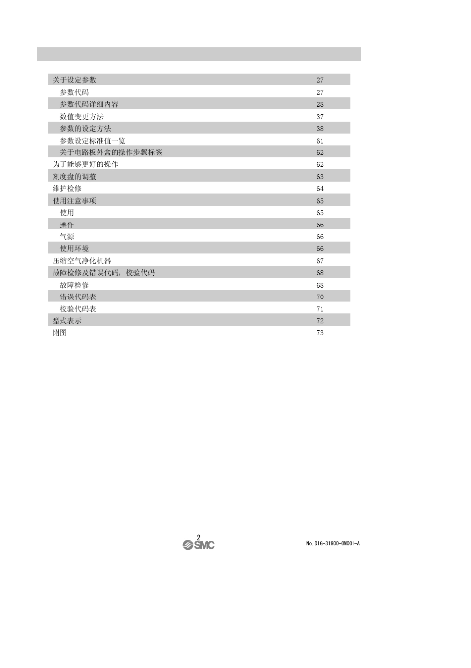SMC_IP8101定位器说明书_第3页