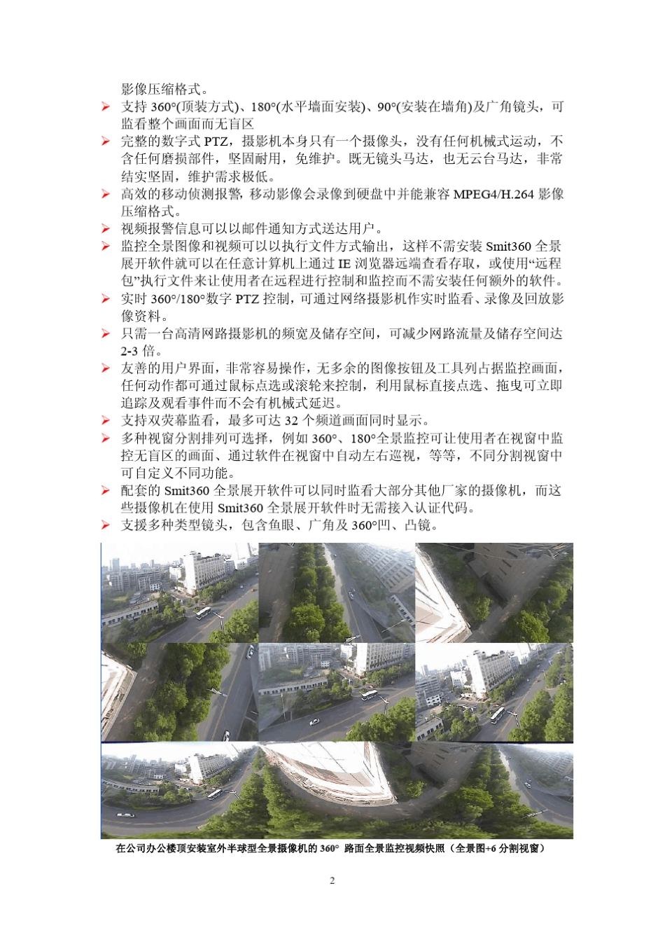Smit360全景无盲区监控摄像机_第2页