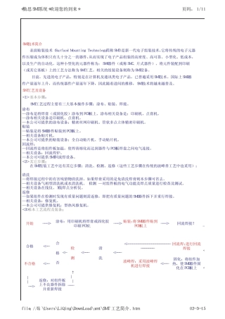 SMT基础知识