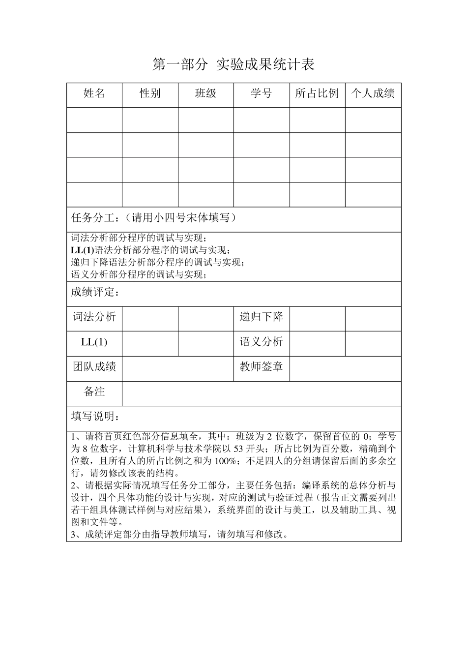 SNL编译器设计实验报告_第3页