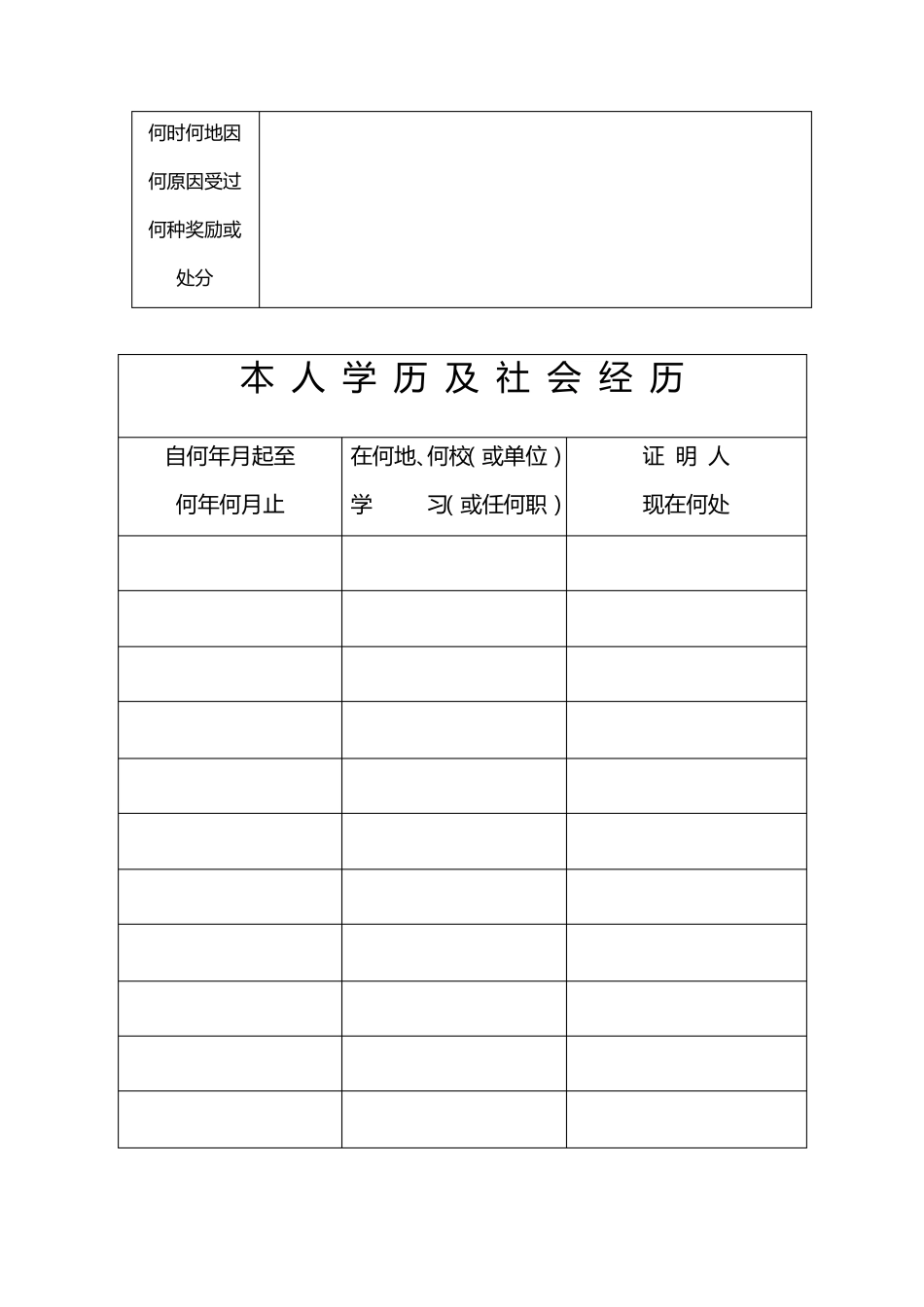 中等专业学校毕业生登记表(贵州)_第3页