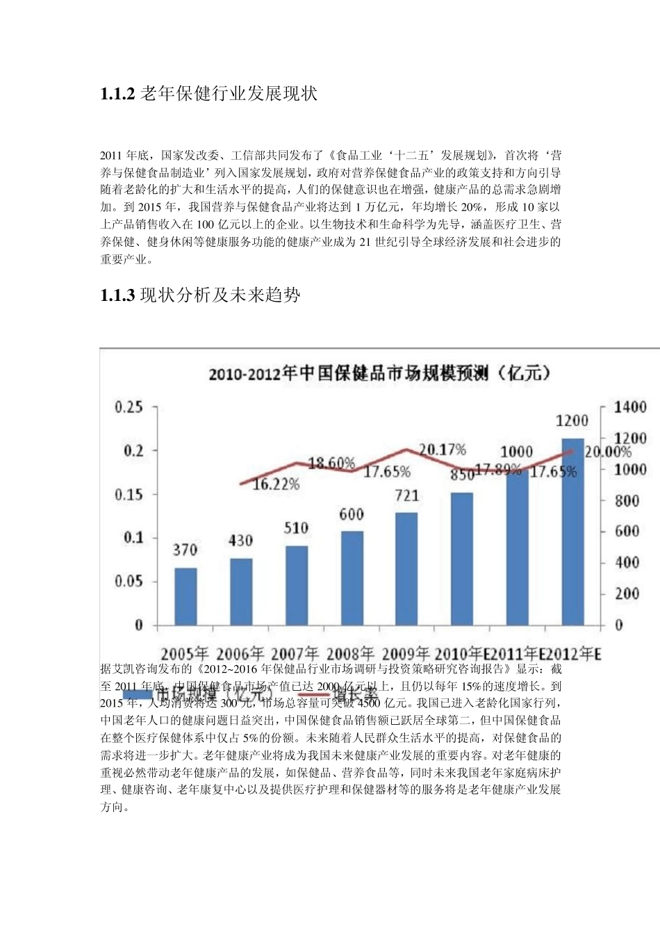 中老年养老保健市场调研报告_第2页