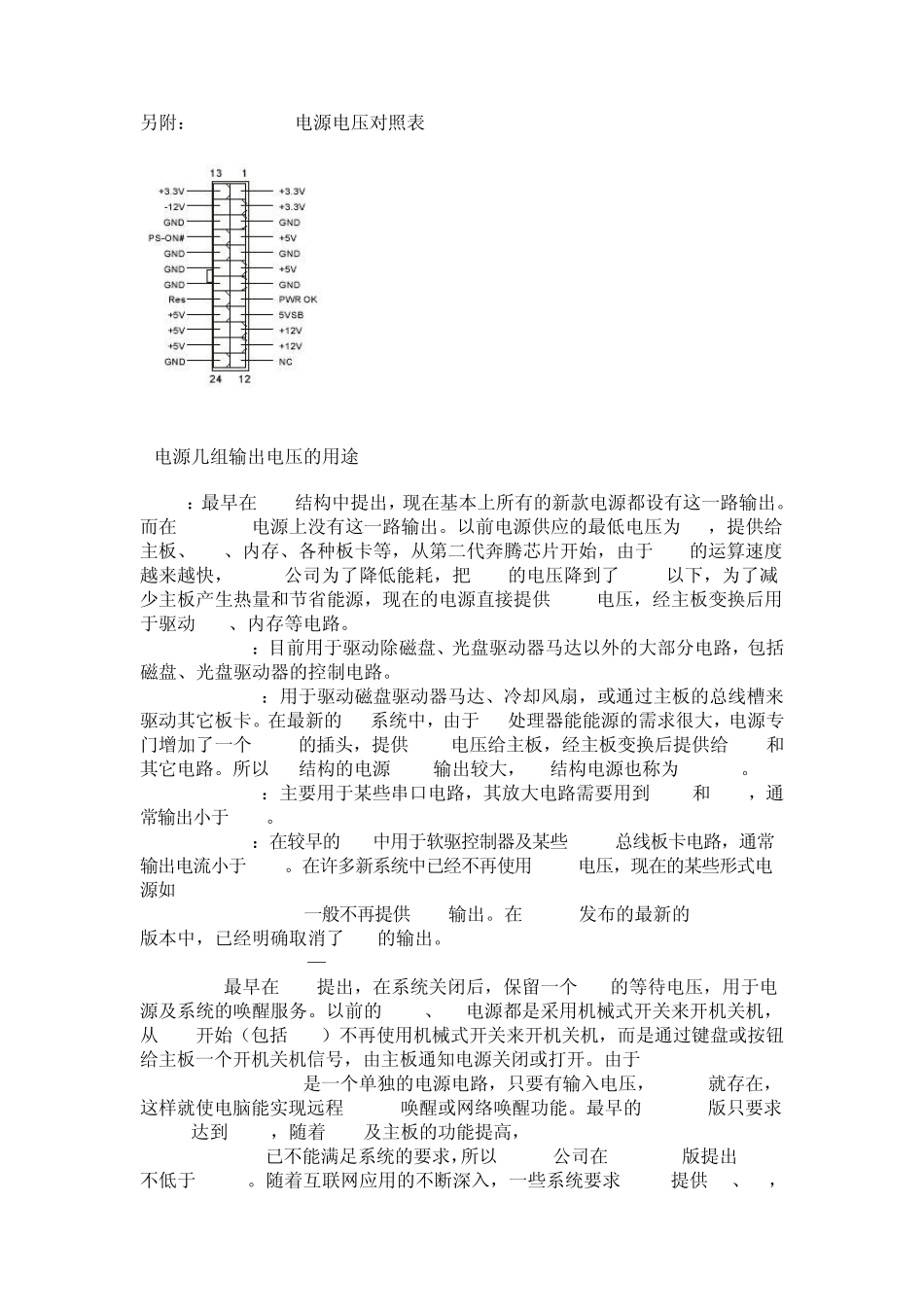 主板电源接口及各电压用途_第3页