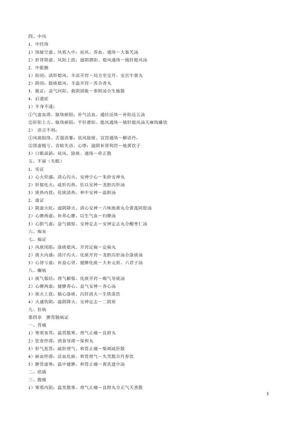 主治医师考试中医内科总结_第3页
