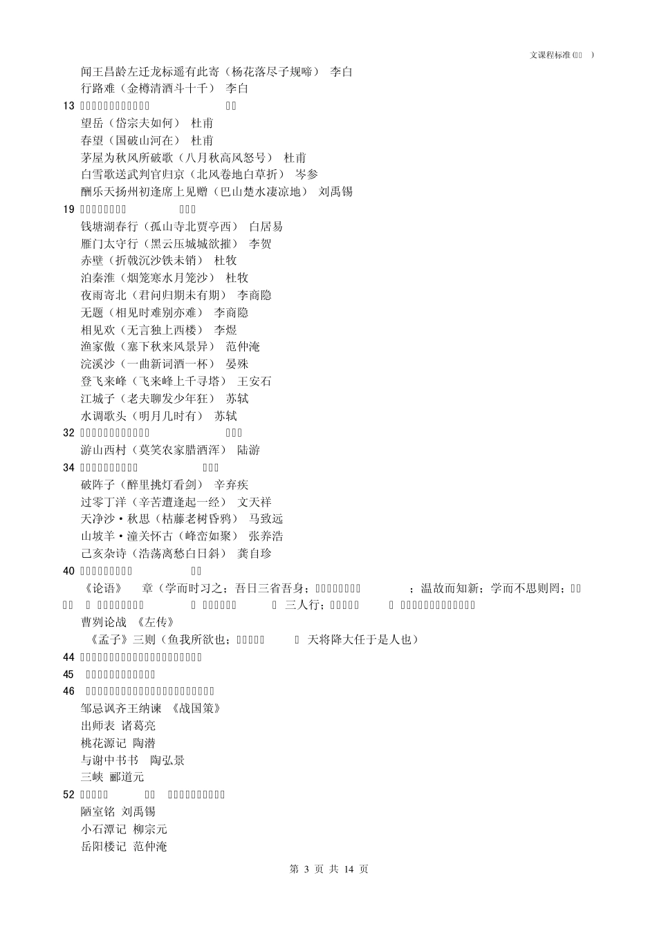 义务教育新课程标准(2011版)语文(附录)_第3页