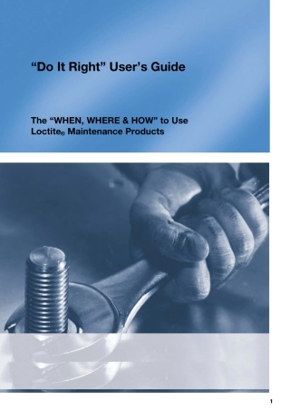 乐泰胶使用指南