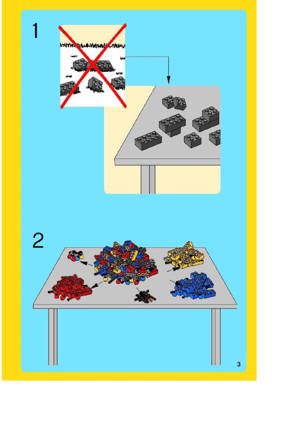 乐高5508创意搭建图纸说明书_第3页