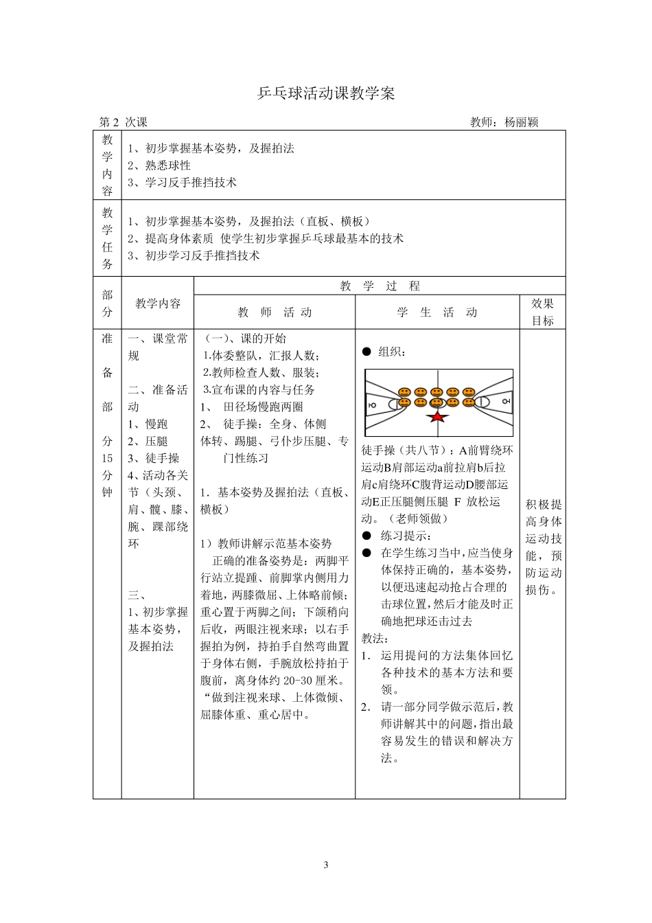 乒乓球教案集_第3页
