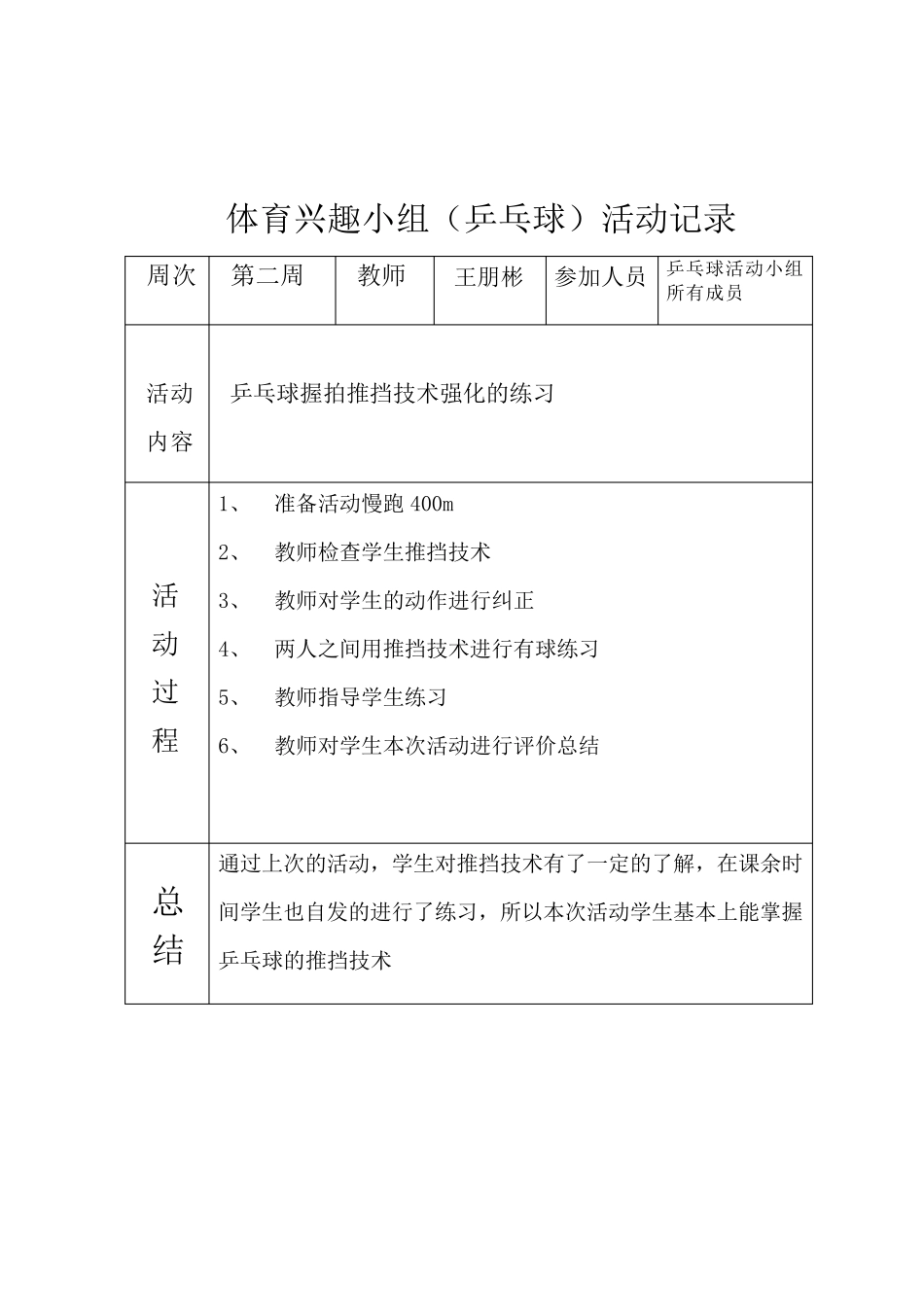 乒乓球活动记录_第3页