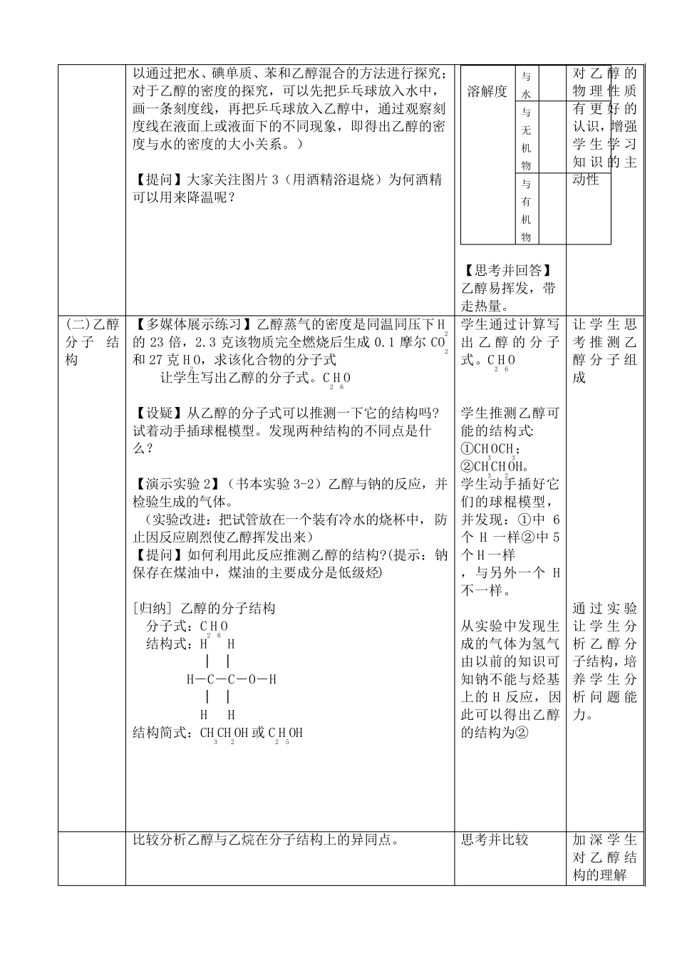乙醇教学设计_第3页