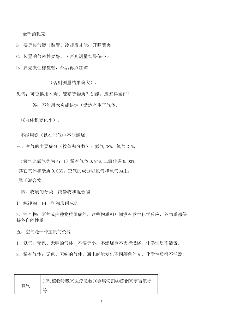 九上化学知识点全集_第3页