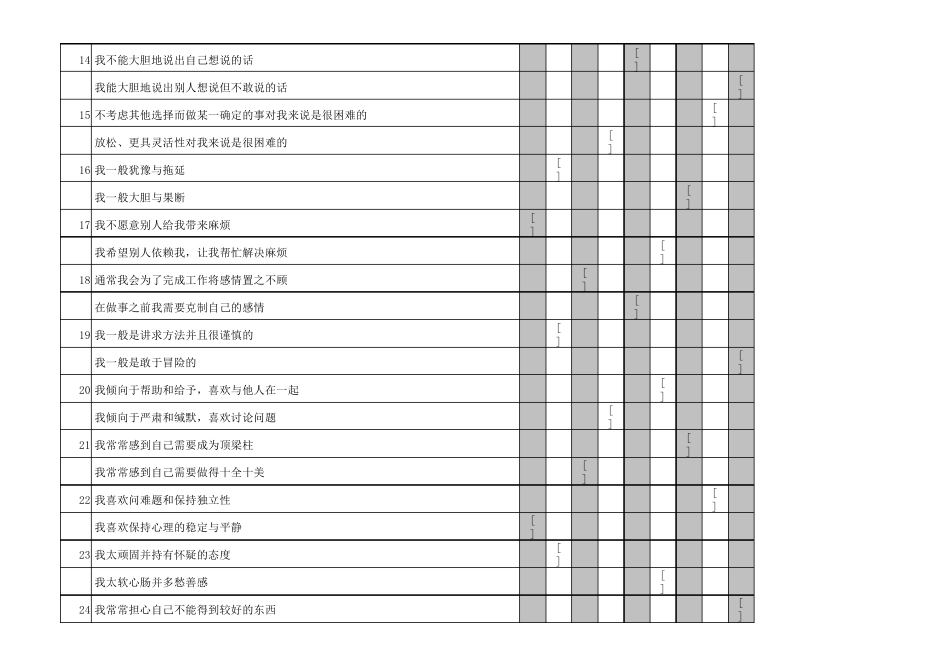 九型人格测试题自动计分_第3页