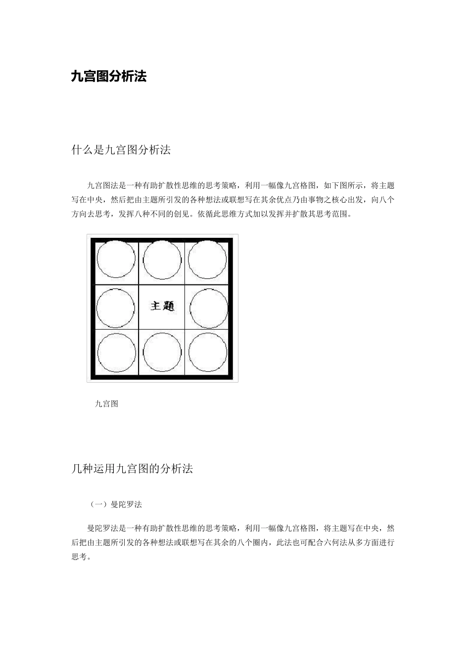 九宫图分析法_第1页