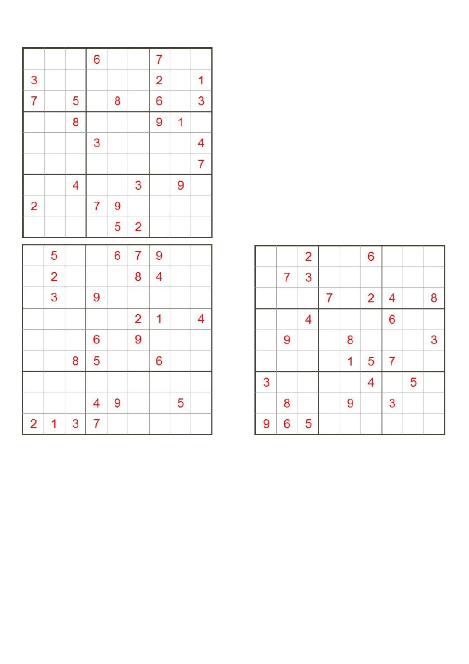 九宫格数独题目_第2页