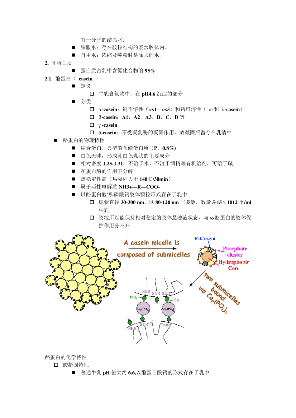 乳制品加工工艺学内容要点_第2页