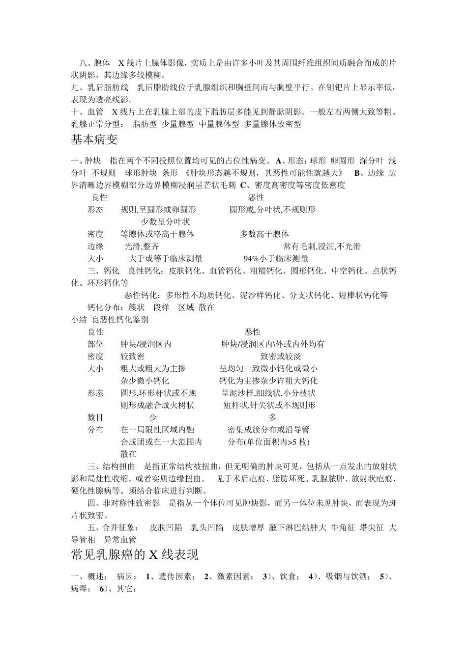 乳腺钼靶影像学诊断_第3页