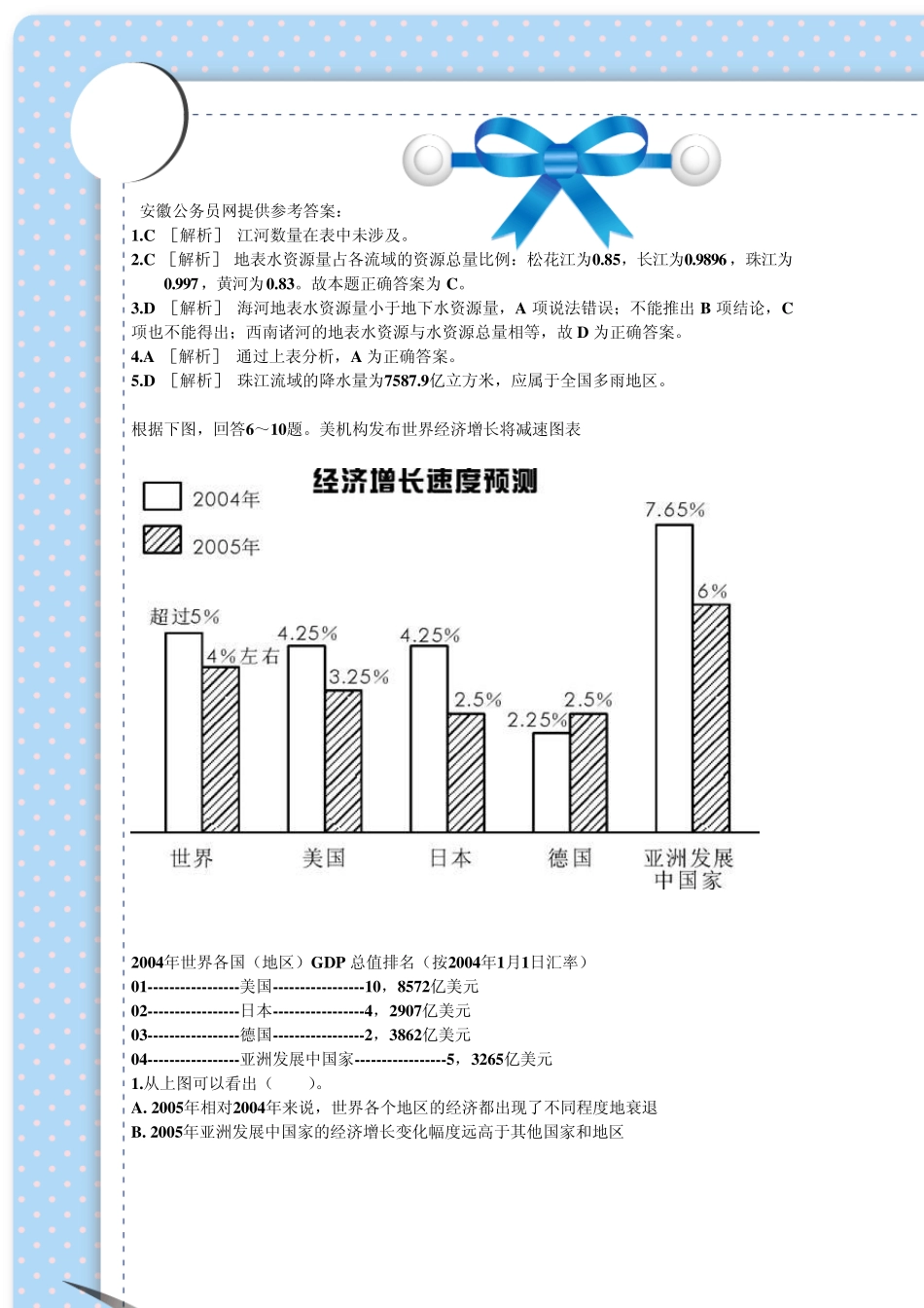 事业单位考试行测之资料分析专项_第2页