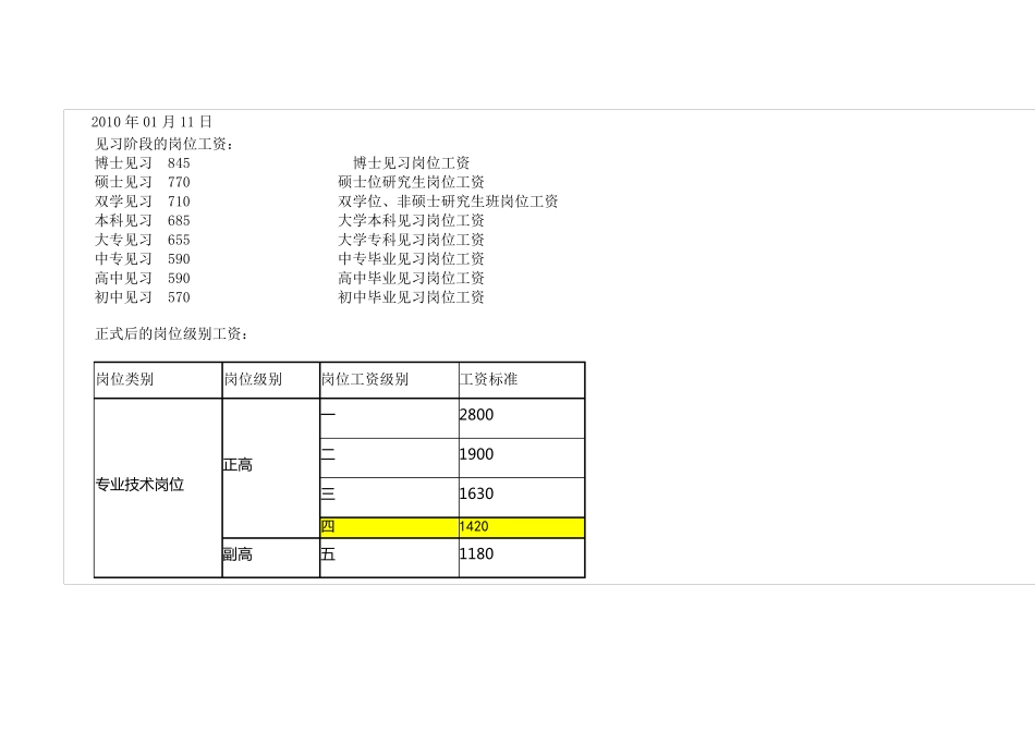 事业单位薪级工资_第1页