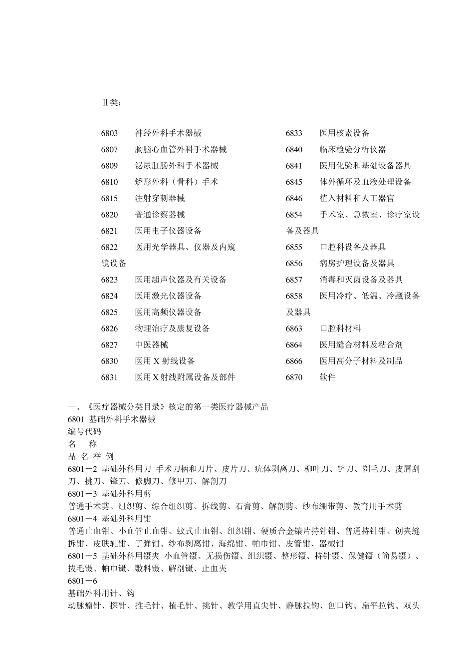二_三类医疗器械经营范围_第2页